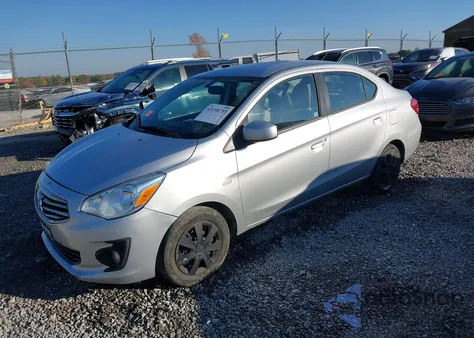 2017 Mitsubishi Mirage G4 Es from USA, damaged, VIN ML32F3FJ0HHF13776